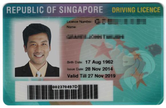 Living in Singapore : Converting your existing driver's license into Singapore driver's license